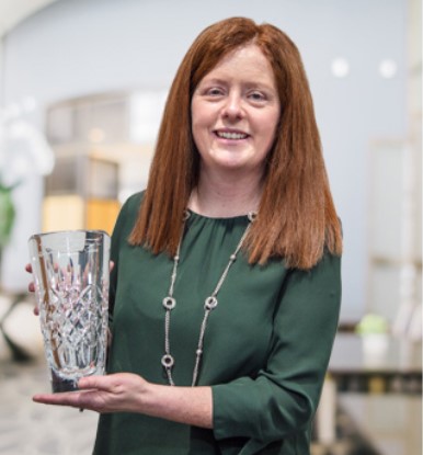 Eastern Region Winner Teresa Keating 
Institute of Public Health in Irelan