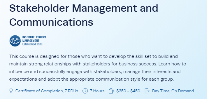 stakeholder Analysis