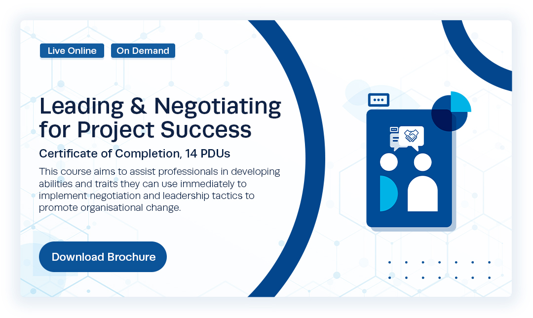 Leading and Negotiating - Course Banner