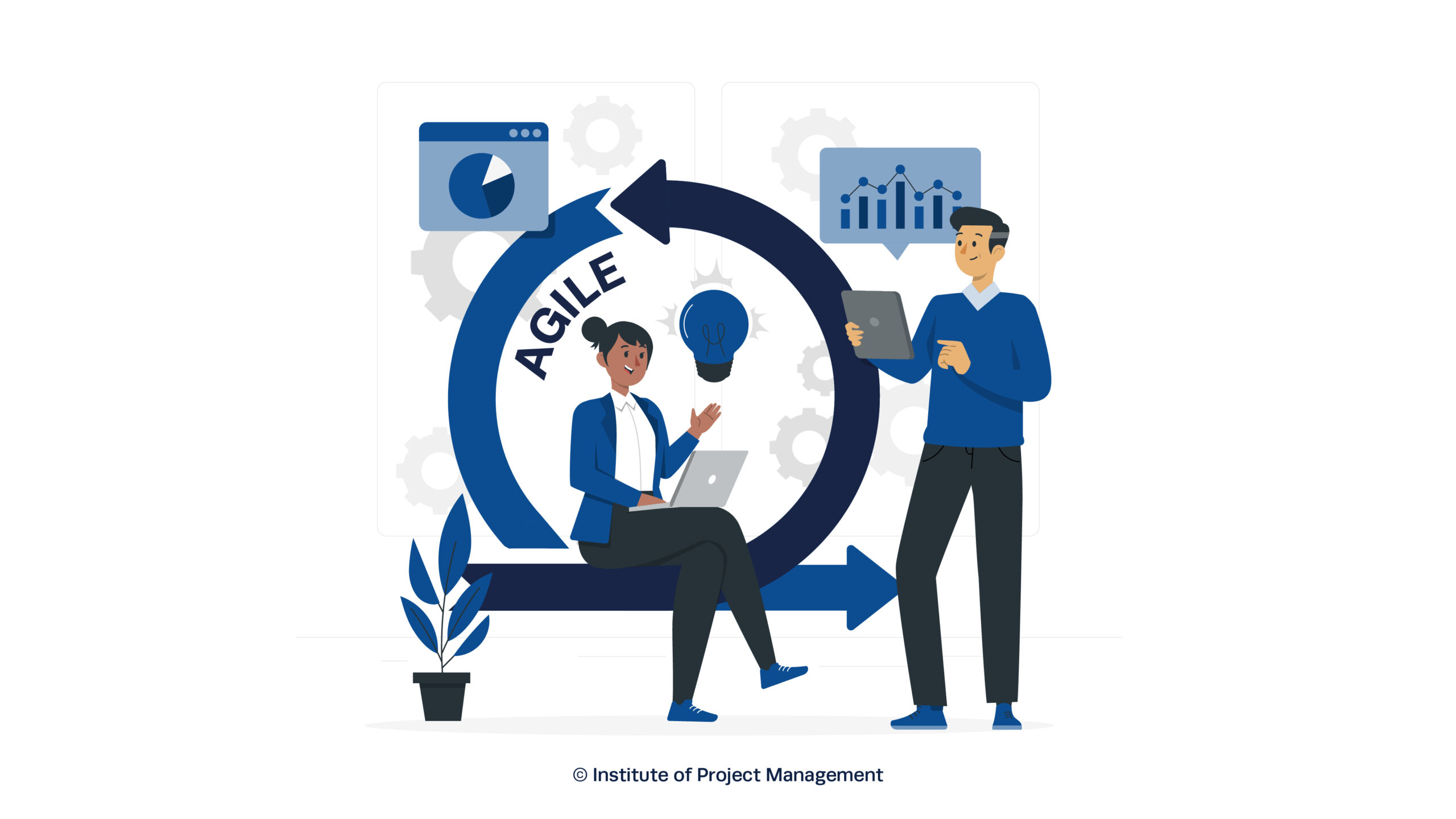 Agile Methodologies Illustration