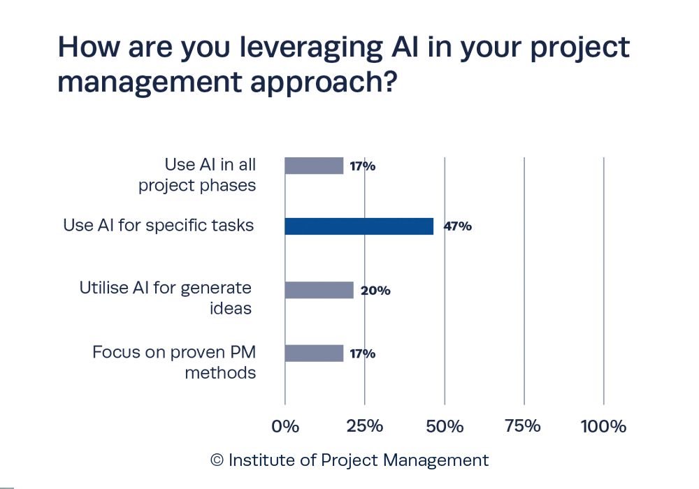 How are you leveraging AI in your project management approach?