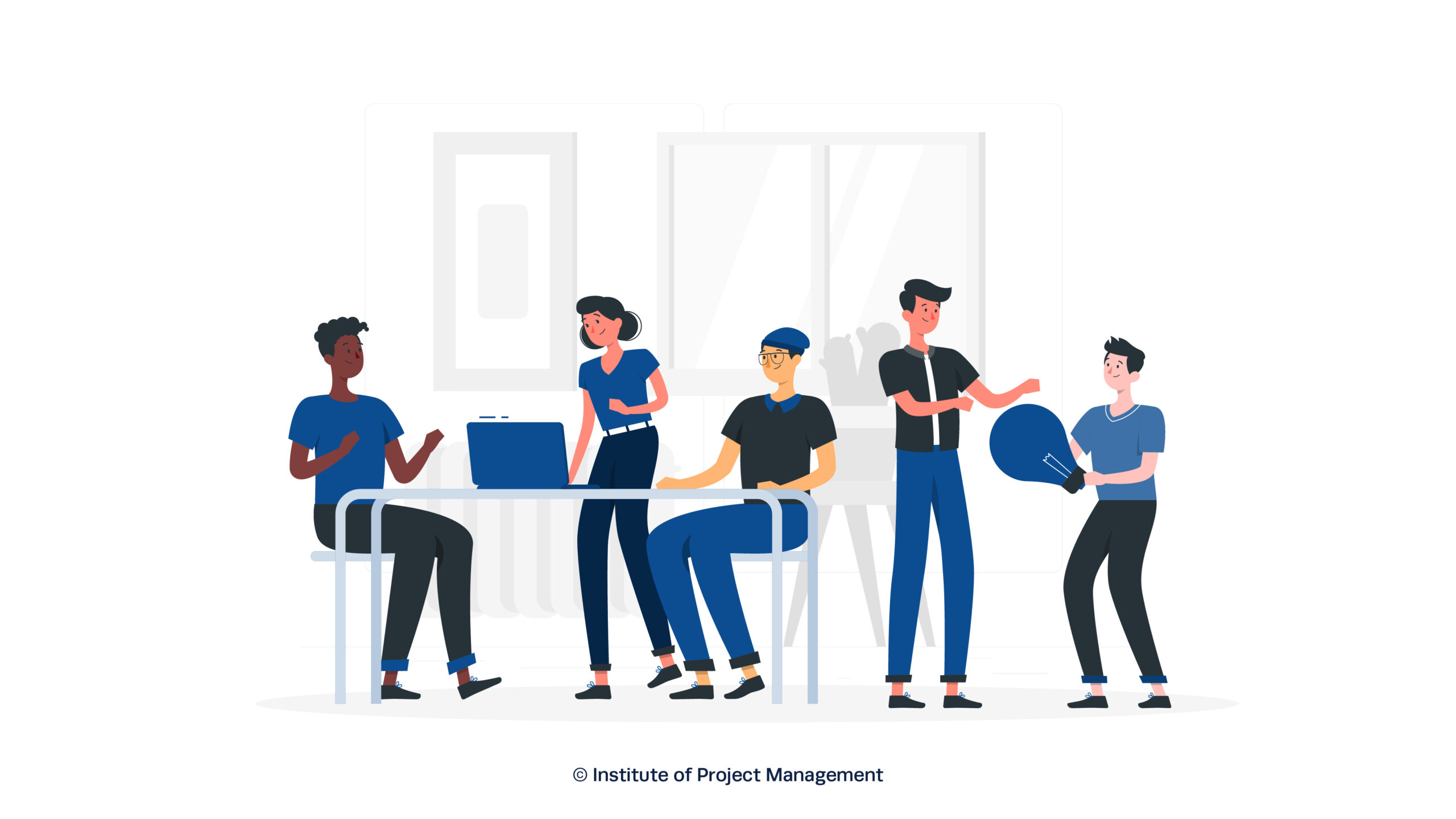 project management illustration