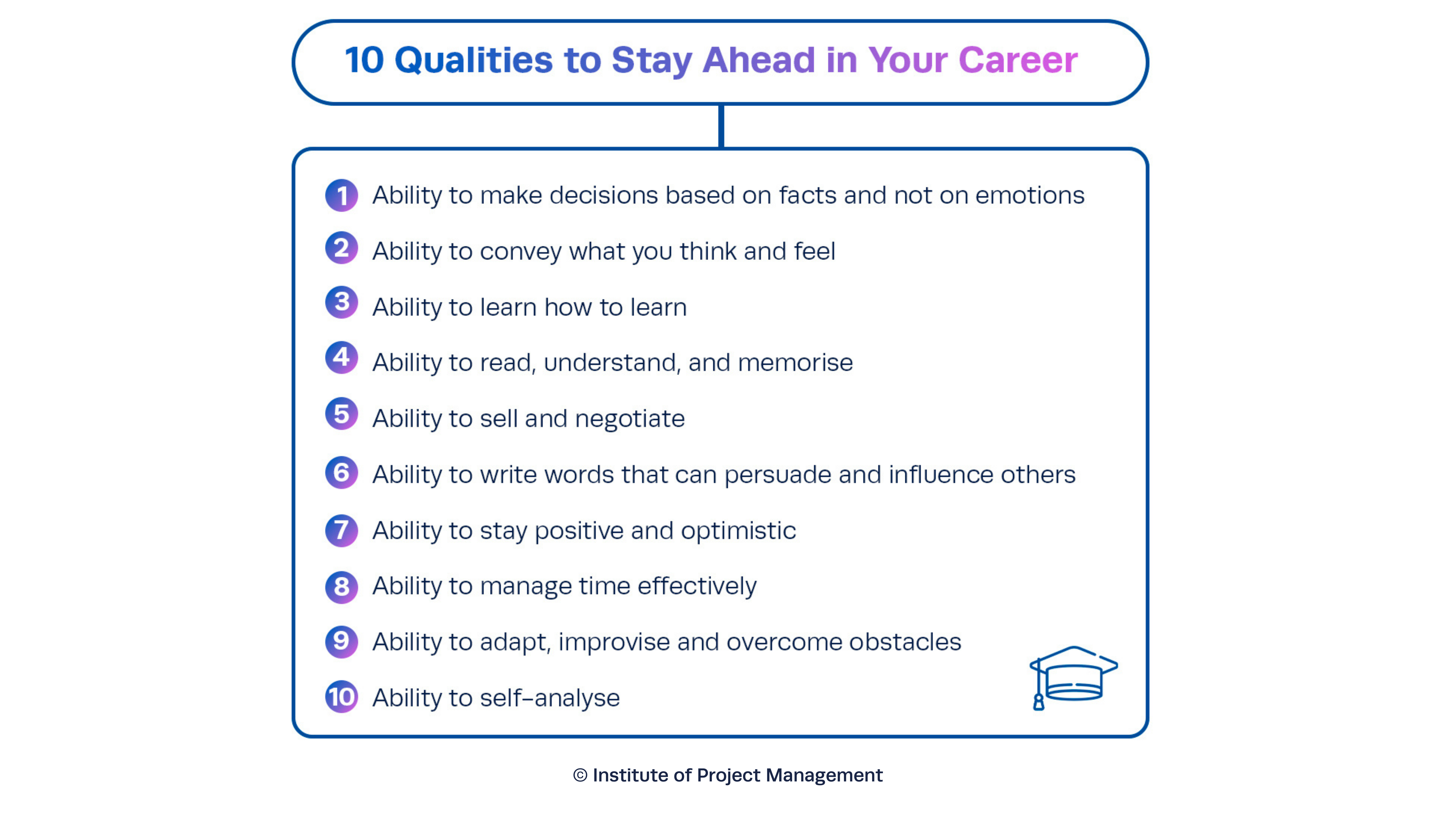 10 Qualities to Stay Ahead in Your Career