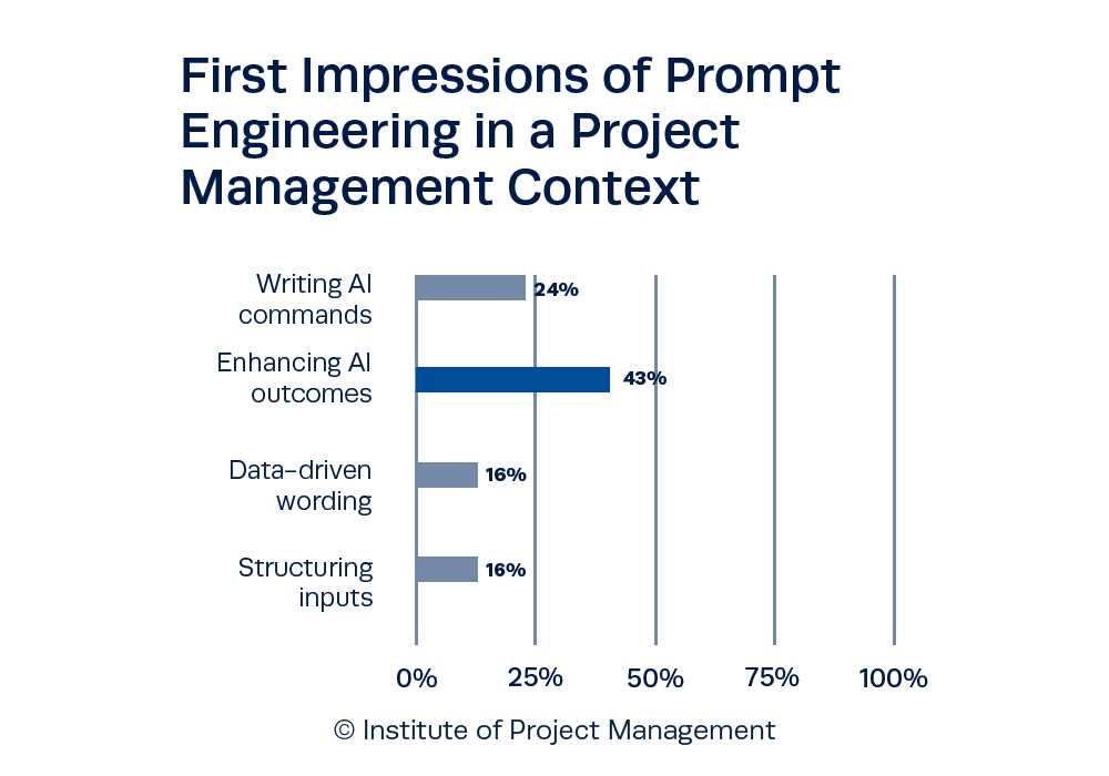 First Impressions of Prompt Engineering in a Project Management Context