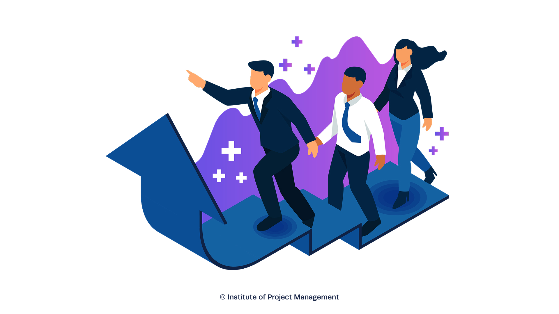 Leading the Team - Illustration